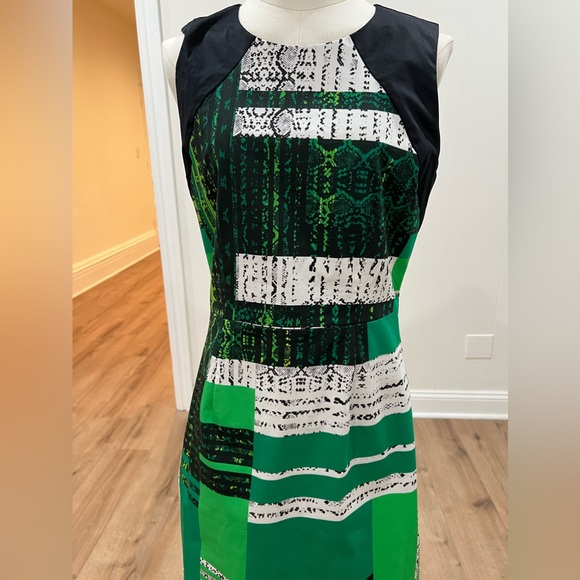 Kenneth Cole New York Fleur' StretchWoven Sheath Dress - Picture 8 of 16